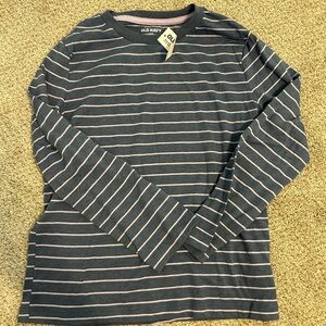 Old Navy Boys Striped LS Tee Shirt M 8